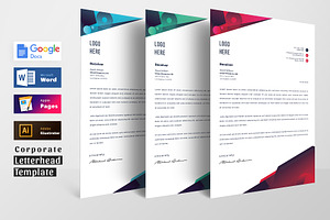 Letterhead Word Google Docs Pages