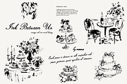 Ink Between Us - Romantic Line Art, a Decorative Illustration by Purple (Thumbnail 11 of 17)