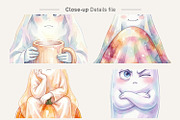 Sarcastic Ghost Sublimation, an Illustration by Artnoy (Thumbnail 4 of 8)