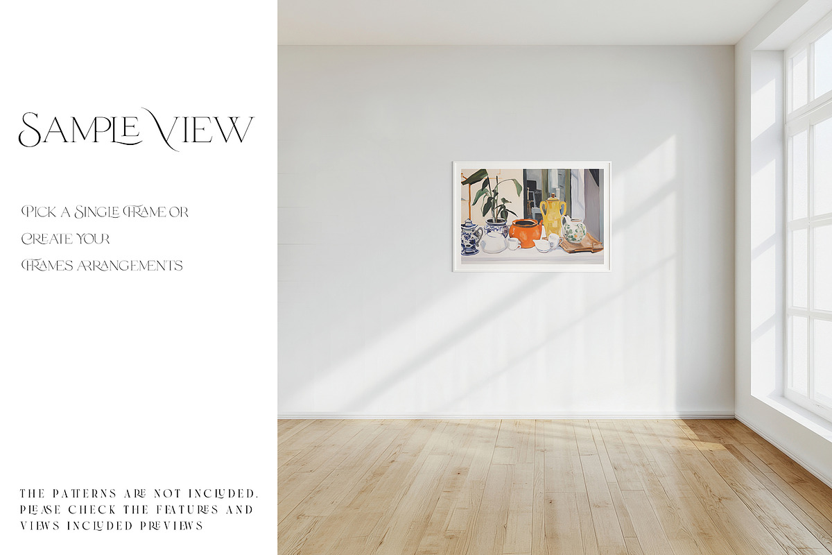 Gallery Style 44 Frames Mockups, a Product Mockup by mock-ups (Photo 12 of 16)