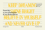 Gzonga - Retro Charm Serif, a Serif Font by Pandeka Studio (Thumbnail 7 of 9)