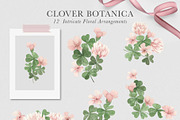 Clover Botanista - Leaves & Florals, an Illustration by Momo Studio (Thumbnail 4 of 12)