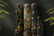 Subdued Tropical Prints, a Wallpaper Graphic by Luiz da Rolt Grathwohl (Thumbnail 5 of 8)