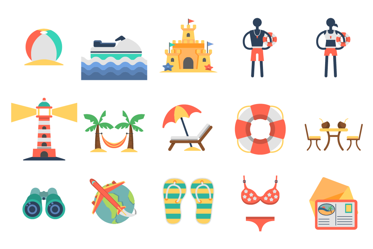 101 Travel Flat Icons, an Icon by Flat Icons (Photo 8 of 10)