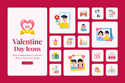 Valentine Day Icons Bundle, a Duotone Icon by Prosymbols (Thumbnail 1 of 9)