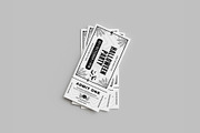 Halloween-Ticket, an Invitation Template by MNT-Creator (Thumbnail 1 of 2)
