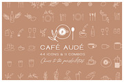 Café Audé - 44 Icons & 11 Combos, an Icon by Margot + Co (Thumbnail 1 of 11)