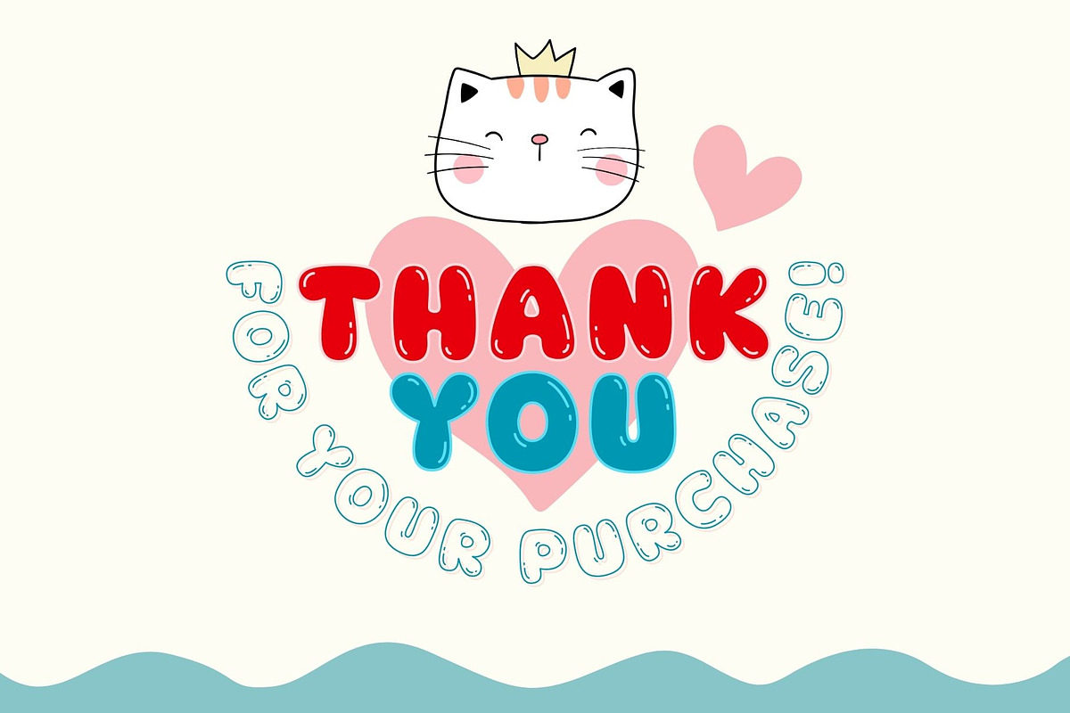 Fox Peachi: 5 Font Styles, a Symbol Font by Fox7 By Rattana (Photo 15 of 15)