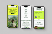 AI Agriculture Figma Landing Page, a Landing Page Template by Supanium Studio (Thumbnail 2 of 5)