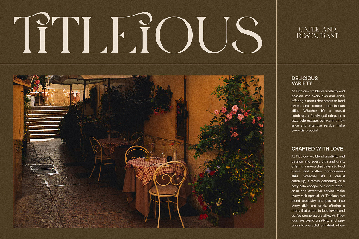 Leina Savira Stylish Serif Font, a Serif Font by Perfectype (Photo 6 of 8)