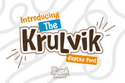 The Krulvik, a Handwritten Font by Rashdrawn (Thumbnail 1 of 5)