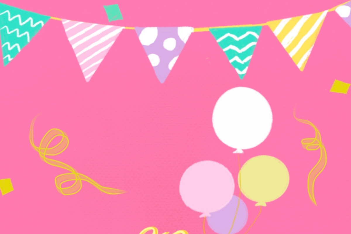 Birthday card, an Invitation Template by ⭐️  Little Star ⭐️