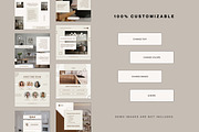 Interior Design Instagram Canva, a Social Media Template by Deb Creative Studio (Thumbnail 5 of 10)