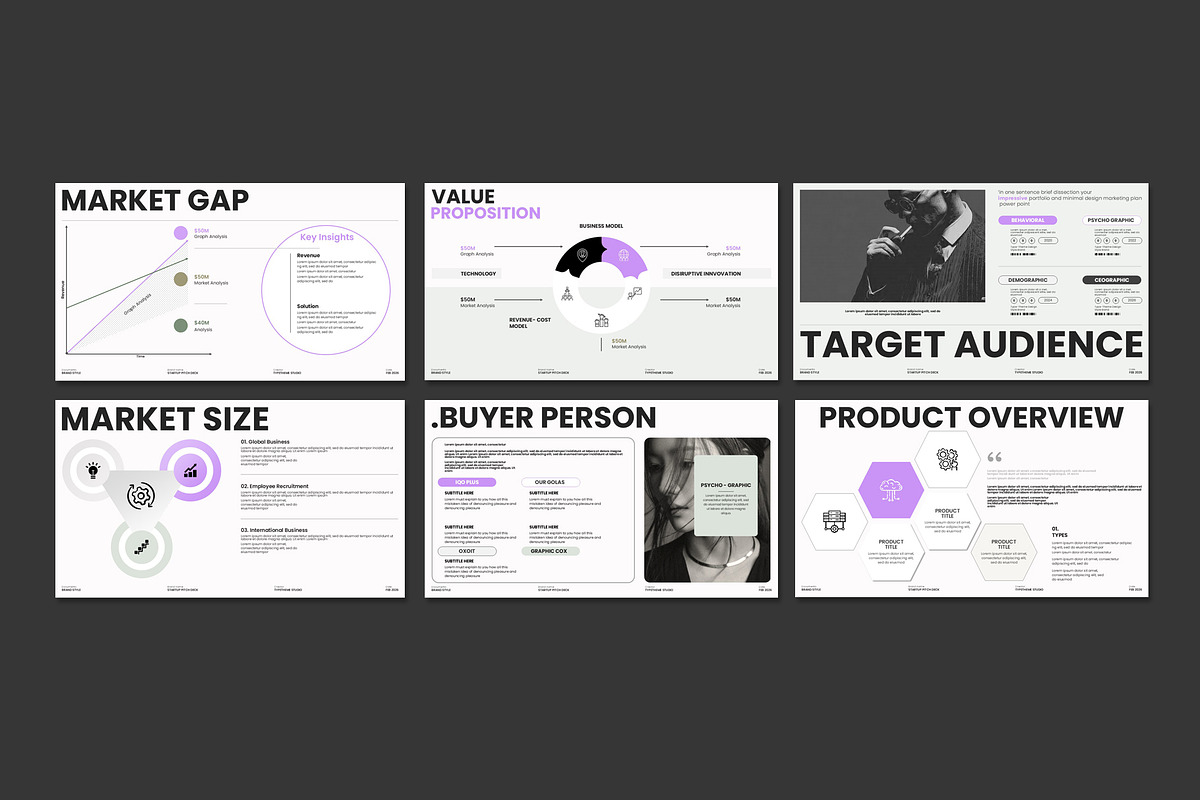 Startup Pitch Deck Presentation, a Presentation Template by Aura Agency (Photo 6 of 8)