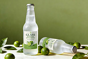 Glass Beverage Bottle Mockup, a Cups & Container Mockup by Pitchlook.Studio (Thumbnail 4 of 4)