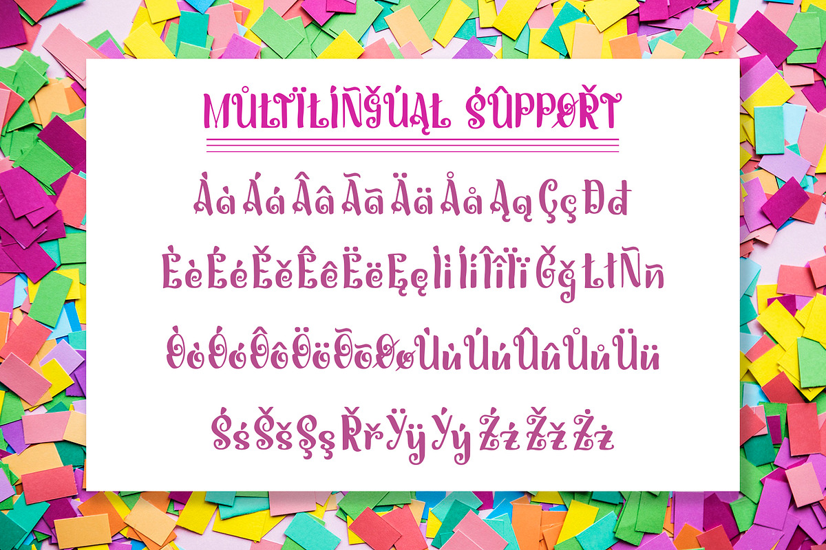 Miguelito - Hand Drawn Font preview 3