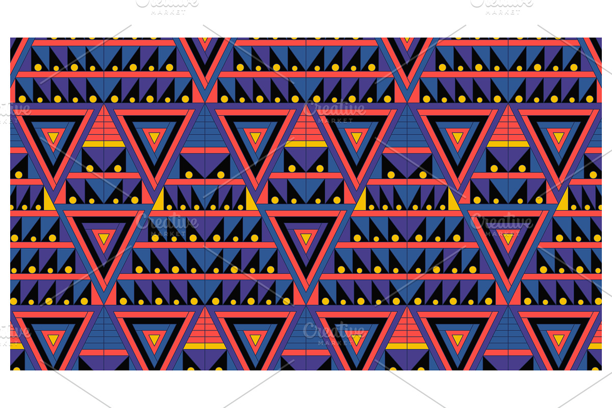 Geometric Seamless Patterns, a Pattern Graphic by Creative Backgrounds (Photo 6 of 7)