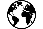 Earth Day Globe Silhouette Set, a Finance Illustration by Designer_Momina (Thumbnail 11 of 29)