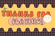 Eleven Planet - Groovy Font, a Font by Arendxstudio (Thumbnail 7 of 10)