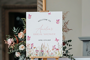 Spring Bridal Shower Welcome Sign, an Invitation Template by Digital_Mind (Thumbnail 4 of 6)