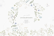 Wild Flower Watercolor & Greenery, a Decorative Illustration by Laras Wonderland (Thumbnail 11 of 15)