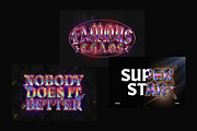 Chrome Bootleg Text Effect, a Layer Style Add-On by Matsero (Thumbnail 2 of 4)