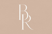 BR monogram, a Branding & Logo Template by LINKED LETTERS STUDIO (Thumbnail 2 of 4)
