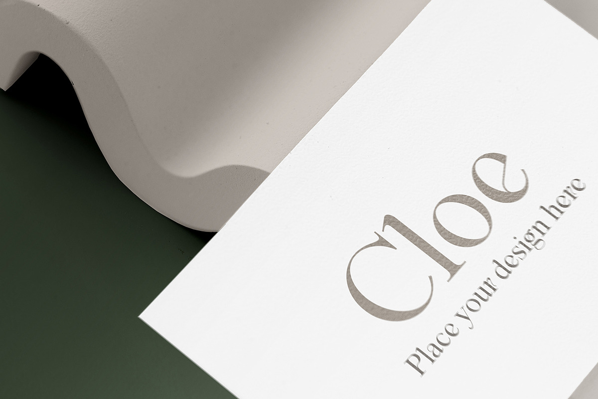 Elegant Business Card Mockup Set, a Product Mockup by boreālis (Photo 7 of 15)
