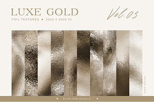 10 Luxe Gold Textures Vol.03