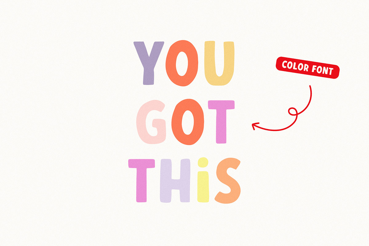 Best friend | Cute font duo, a Handwritten Font by JuliaVolkova (Photo 7 of 8)
