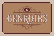 Silk Masder - Vintage Display Font, a Blackletter Font by Imoodev (Thumbnail 2 of 5)