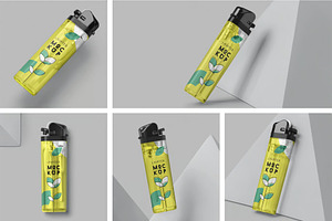 Disposable Lighter Mockups, a Product Mockup by megostudi0