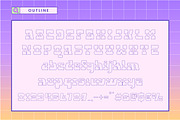 Keyute - Y2k Display Typeface, a Symbol Font by Dryy.type (Thumbnail 5 of 8)