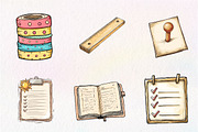 Summer Planner Clipart, an Illustration by CreationArt (Thumbnail 9 of 9)