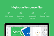 Stamp – UI Cards, an UI Kit Template by Beans UI Goods (Thumbnail 4 of 7)