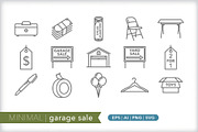 Home 8-pack icon bundle, an Outline Icon by Picture Window (Thumbnail 10 of 10)