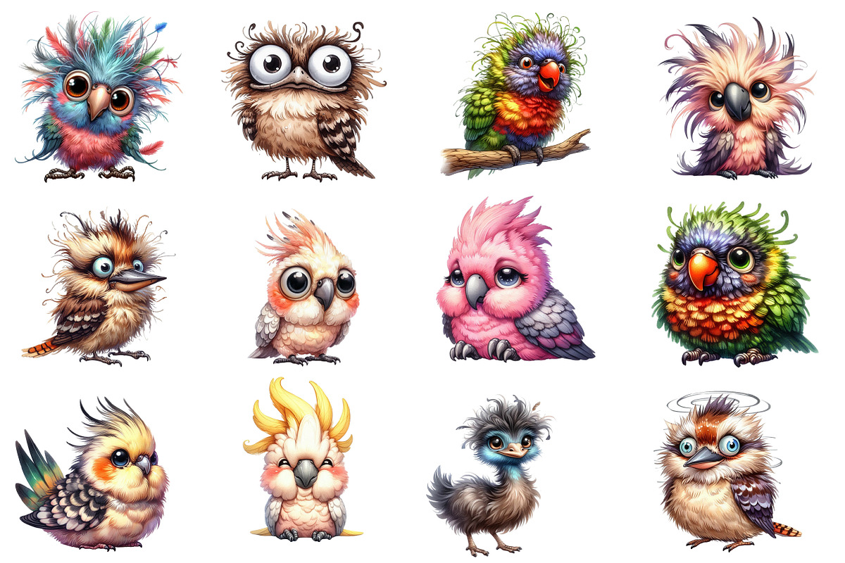 Funny Australian Bird Clipart, an Animal Illustration by Designworld (Photo 4 of 6)