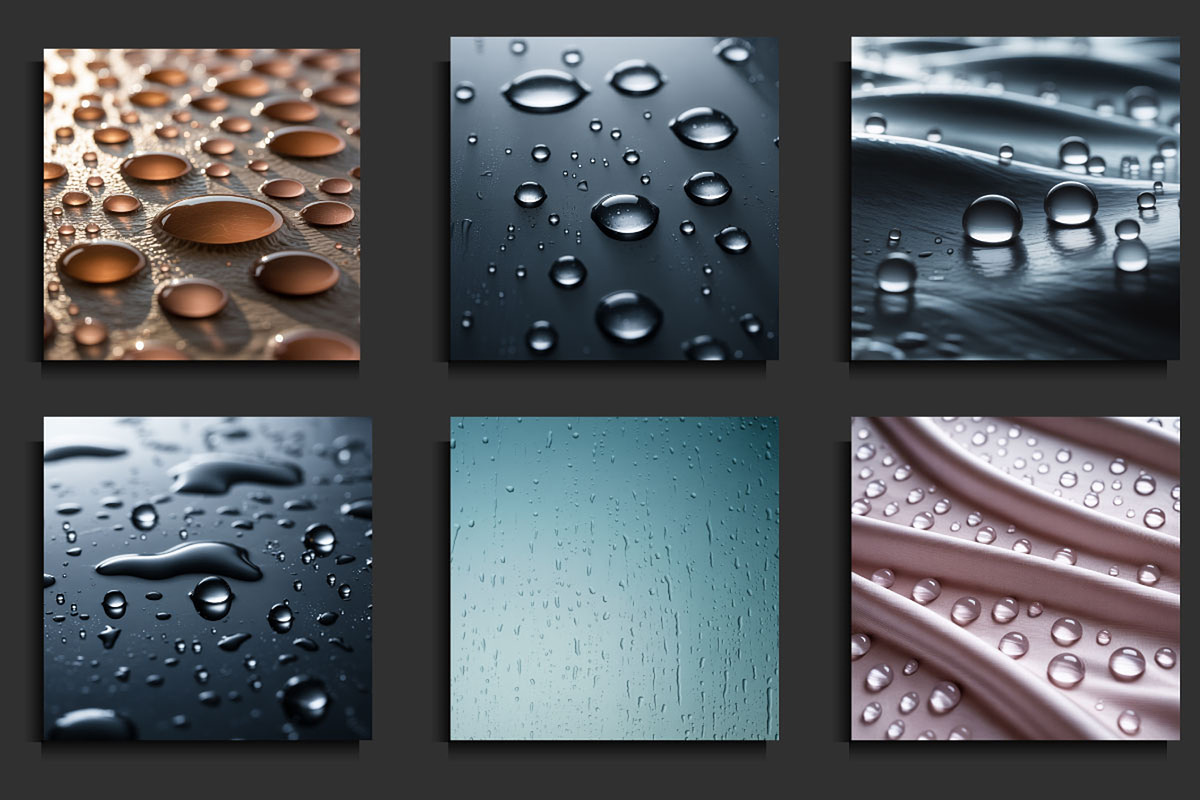 Shimmering Raindrops Background, a Background Graphic by protabsorkar11 (Photo 4 of 4)