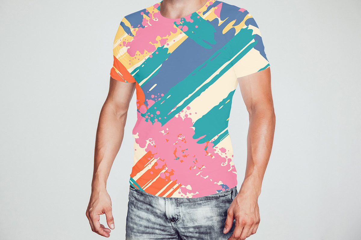 ABSTRACT seamless patterns (EPS+JPG), a Pattern Graphic by Ibrin's Shop (Photo 4 of 4)