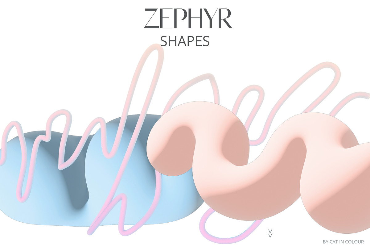 -25% BUNDLE Backgrounds & 3D Shapes, an Object Graphic by Cat In Colour (Photo 15 of 32)
