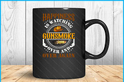 Happiness Is Watching Gun-Smoke SVG, a Graphic by Creativeusart (Thumbnail 4 of 4)