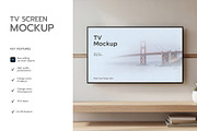 Smart TV Mockup, a Wearable Device Mockup by graphypix (Thumbnail 2 of 4)
