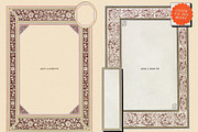 66 Vintage Frames and Borders, a Background Graphic by Century Library (Thumbnail 7 of 12)