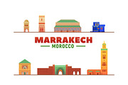 Marrakech Morocco skyline, an Illustration by Sky and glass (Thumbnail 6 of 6)
