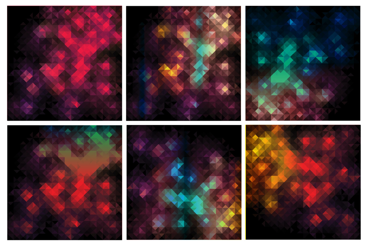 Abstract Pattern Vector Set, a Pattern Graphic by VL Shop