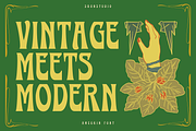 Amegrin - Vintage Display Font, a Serif Font by Sronstudio (Thumbnail 12 of 13)