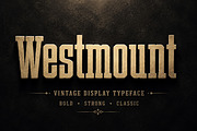 Westmount, a Slab Serif Font by Wow Magic (Thumbnail 1 of 4)