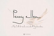 Penny Ellen Playful Handwritten Font, a Handwritten Font by Youandigraphics (Thumbnail 1 of 11)