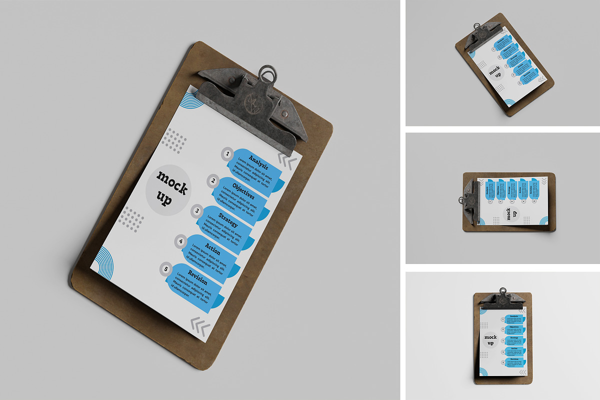 ripped paper mockup, a Brochure Template by kebunmockup (Photo 1 of 5)