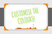 Vector Whiteboard Illustration, an Object Graphic by Little Bean (Thumbnail 3 of 3)